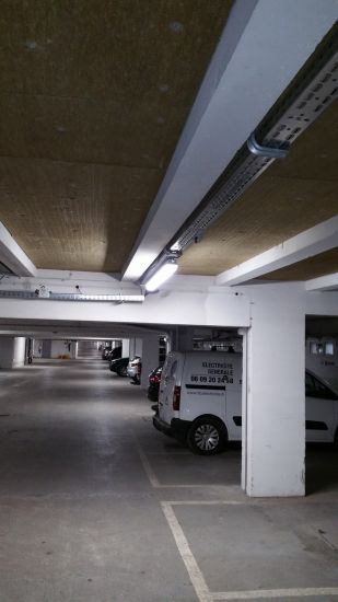 Eclairage LED parking Marseille